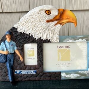 United States Pistal Service Photo Frame for 6x4 photo & 2x3 photo - new in box